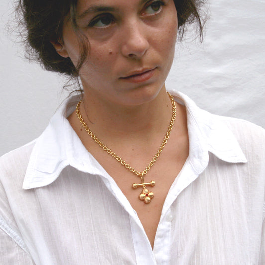 The Fresco Bloom Choker with Rubies